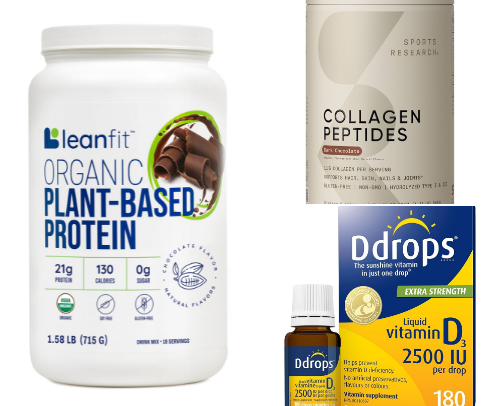 my disgustingly delicious morning protein shake cover photo collage