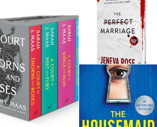 Book Recs 📖 cover photo collage