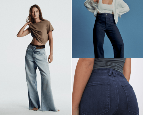 Denim cover photo collage