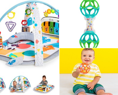 Baby toys for 0-6months baby cover photo collage
