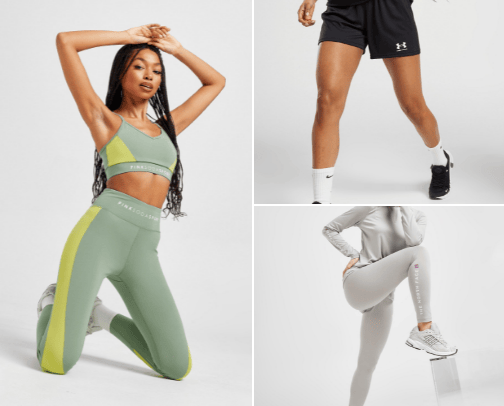 Sports equipment for girls 🤸‍♀️ cover photo collage