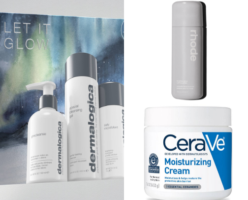 Acne prone skin necessities cover photo collage