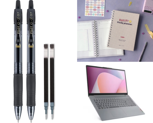 My Study Essentials cover photo collage