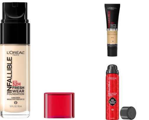 Perfect makeup mix for combination skin type cover photo collage