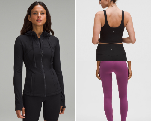 Lululemon Must Haves cover photo collage
