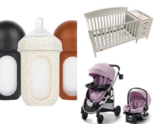Baby must haves cover photo collage