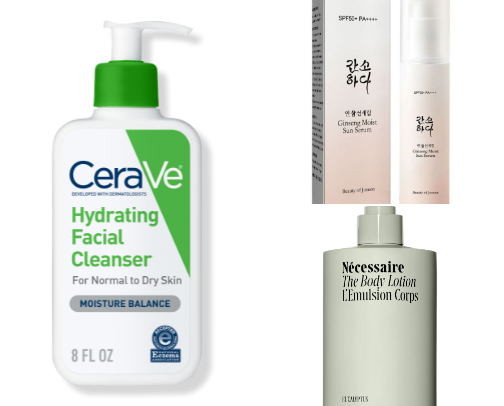 🌸 Skincare & Hygiene Must-Haves 🧴 ✨ cover photo collage