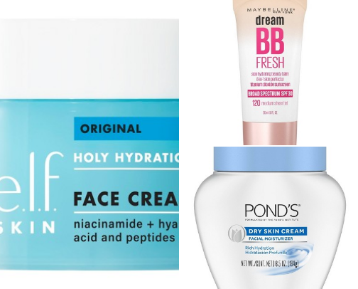 g l o w y  m a k e u p  m u s t  h a v e s cover photo collage