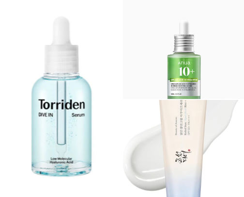 The best skincare for plump and glowy skin cover photo collage