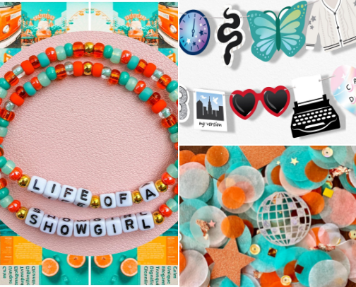 Taylor Swift Eras Party cover photo collage