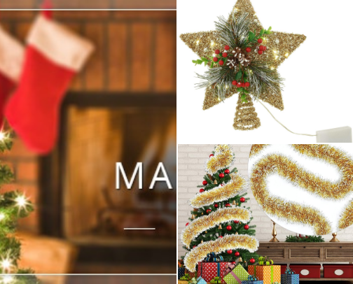 Christmas delight! cover photo collage