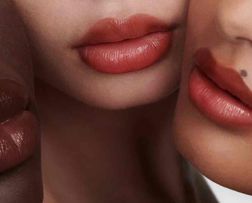 Cosmetics cover photo collage