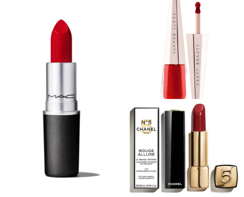 💄Top 5 Iconic Red Lipsticks cover photo collage