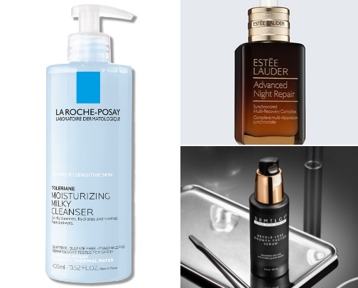 Skincare Favorites for Women Over 40 cover photo collage
