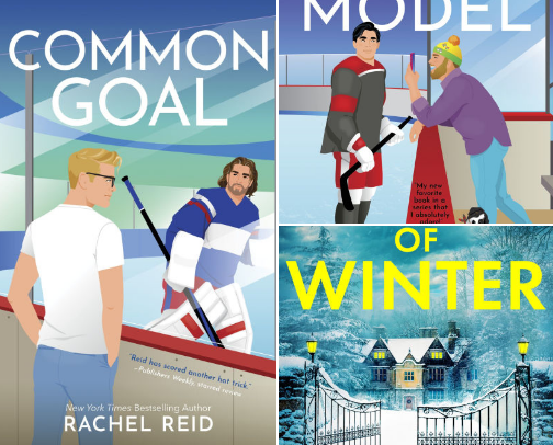 My January reads cover photo collage