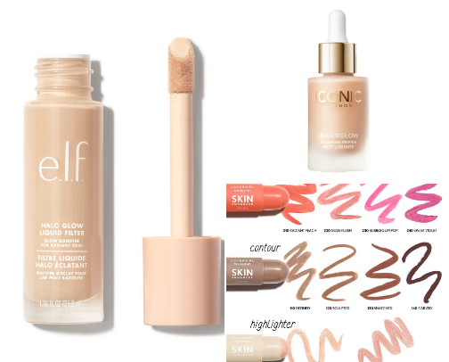 Makeup MUST for a glowy skin cover photo collage