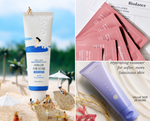 "Skincare That Actually Works: By Skin Type" cover photo collage