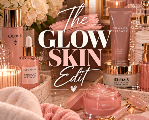 The Glow Skin Edit cover photo collage