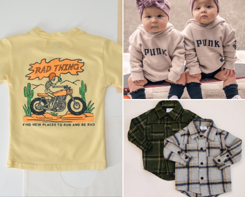 Baby/toddler clothes cover photo collage