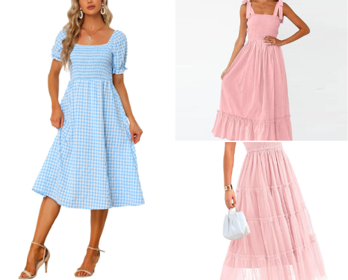 Spring fashion cover photo collage