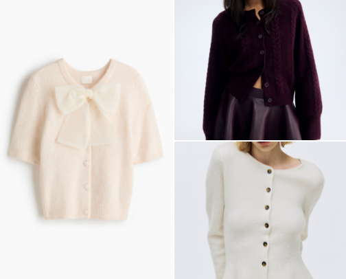 Cute and cozy winter outfits cover photo collage