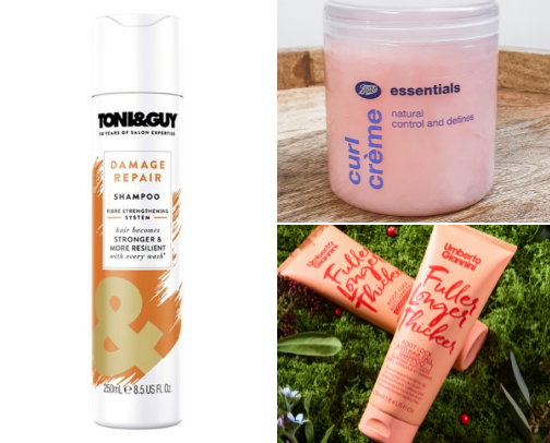 My Favourite Drug Store Curly Hair Products! cover photo collage