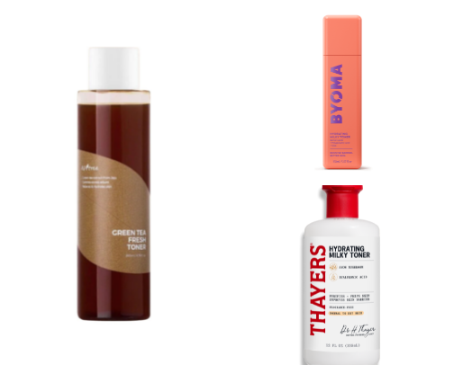 These Toners Keep My Skin Calm & Clear,Always cover photo collage