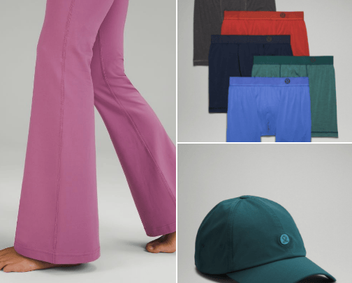 Lululemon cover photo collage