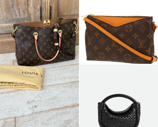 BAGS 🩷 cover photo collage