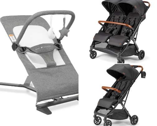 My most used and favorite baby gear cover photo collage