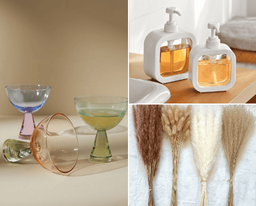Home decor. cover photo collage