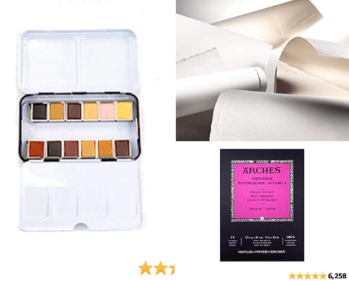 The Art Nook for the ever day artist cover photo collage