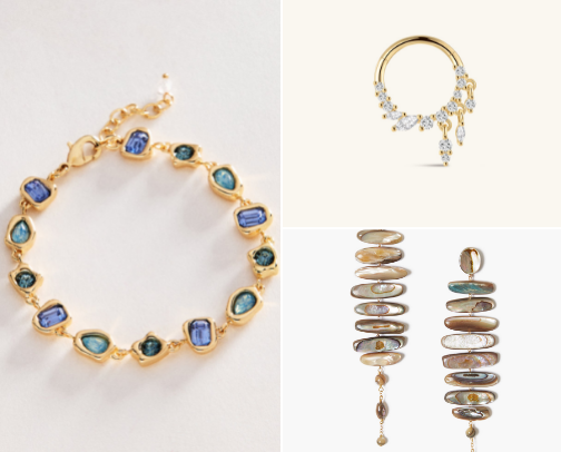 My everyday jewelry stack cover photo collage