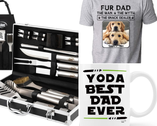 Father’s Day gift ideas cover photo collage