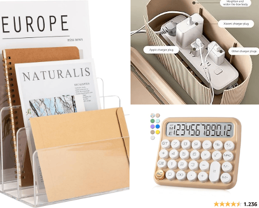 Home Office Style: Elevate Your Workspace with these 20 Office & Desk Setup Finds 🖥️ cover photo collage