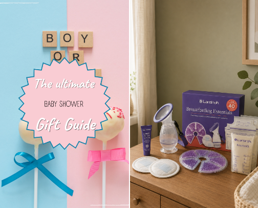 The ultimate baby shower gift guide! cover photo collage