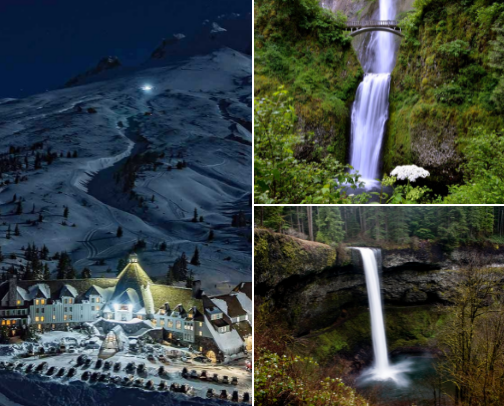 My favorite places to visit in Oregon cover photo collage