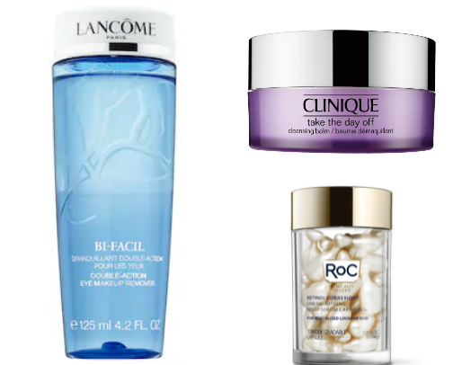 Midnight skincare secrets cover photo collage