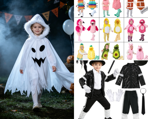 Halloween's Costume Ideas! cover photo collage