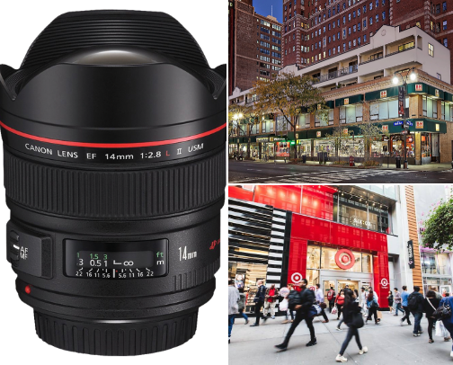 Photography gear and services cover photo collage