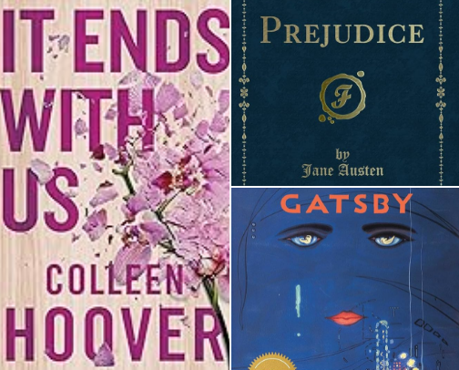 My favorite book recs cover photo collage