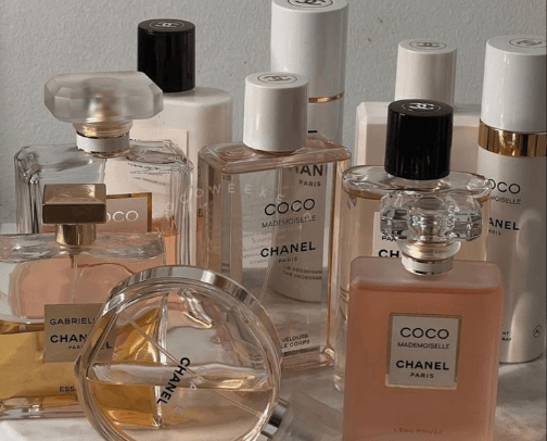 fragrance cover photo collage