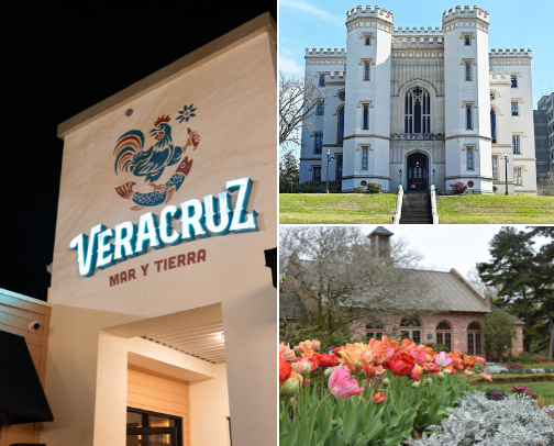 Things to do in and near Baton Rouge, Louisiana cover photo collage