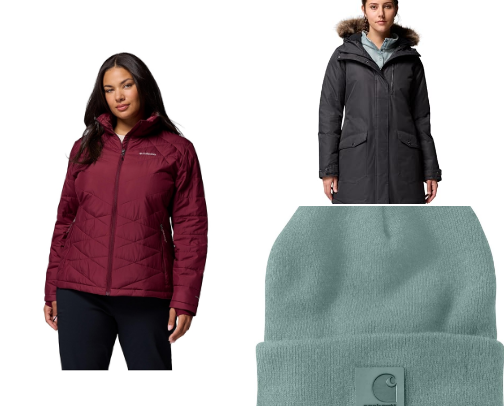 Cozy Outdoor Winter Gear for Women cover photo collage