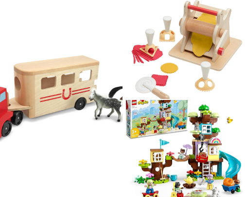 A 2-3 Year Old’s Dream Christmas List cover photo collage