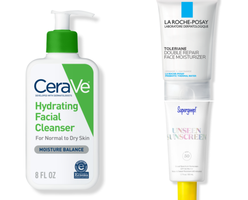 Skincare After 40: Less Fuss, More Hydration and Make up Essentials cover photo collage