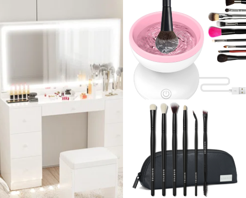 Make up tools🖌️ cover photo collage
