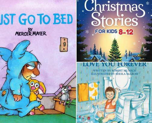 Books for kids cover photo collage