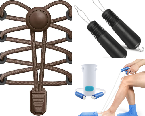 Adapted self help items cover photo collage