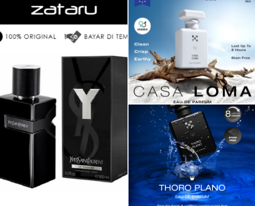 Parfum favorit saya cover photo collage